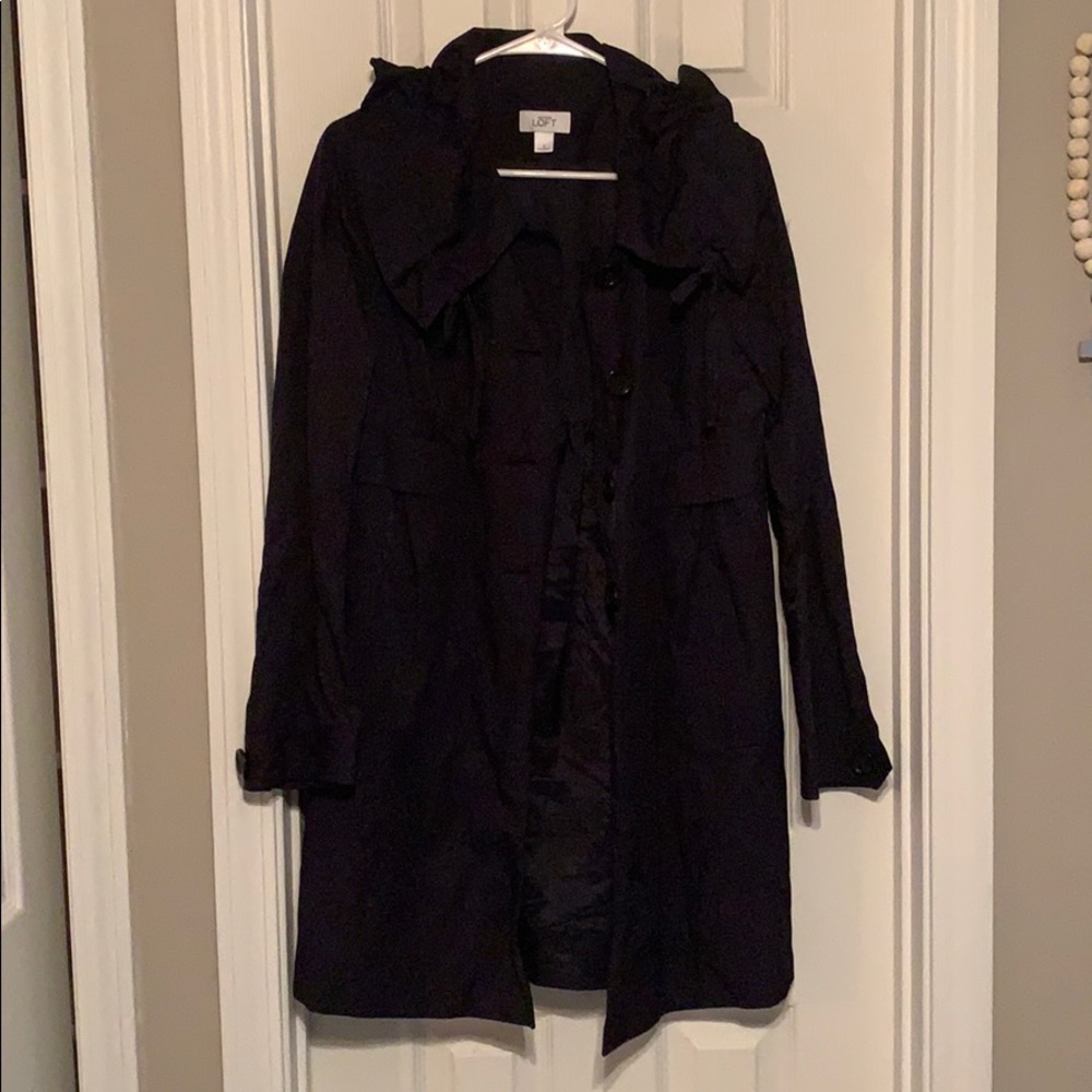 Loft jacket. Size S. Worn once. Navy blue.